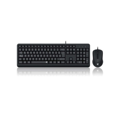 Kit Teclado Y Mouse Redragon Bs-7092 Usb Qwerty Negro