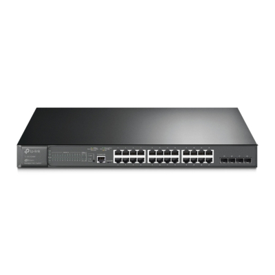 Switch Administrable Tp-Link Jetstream Tl-Sg3428Mp 28 Puertos Gigabit Poe+ L2