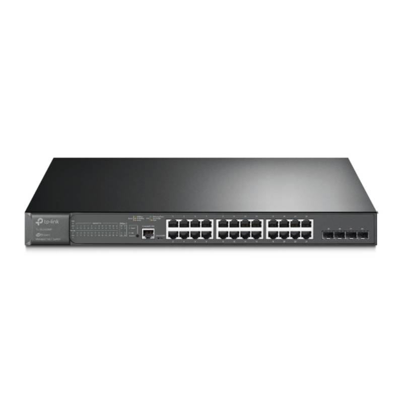 Switch Administrable Tp-Link Jetstream Tl-Sg3428Mp 28 Puertos Gigabit Poe+ L2