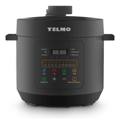 Olla A Presion Yelmo Digital 6L 1000W