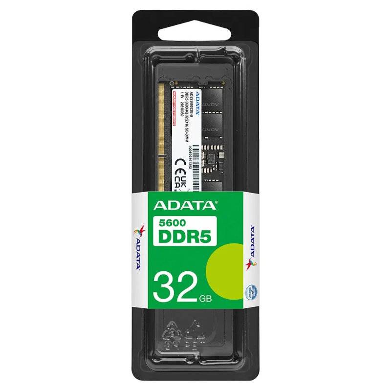 Memoria Ram Adata Premier Ddr5 32Gb 5600Mhz Cl46 Ad5U560032G-S