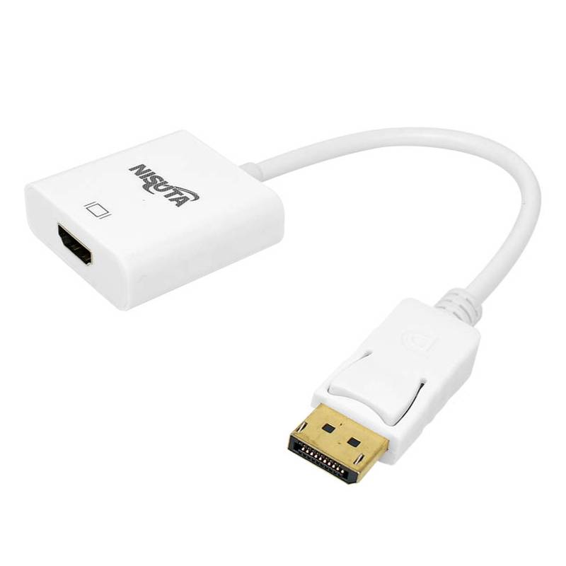 Adaptador Conversor Nisuta Hdmi H A Displayport M Nsdphd2