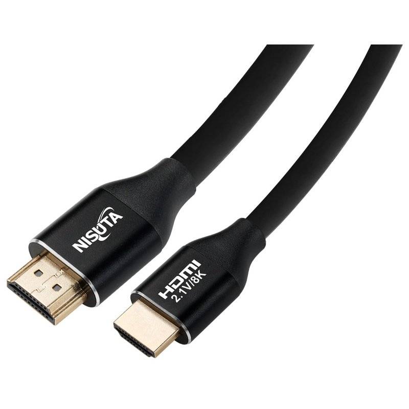 Nisuta Cable Hdmi 3M C/Filtro 2.1V Ultra Hd 8K