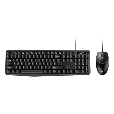 Kit Teclado Y Mouse Genius Km-170 Usb Español Negro