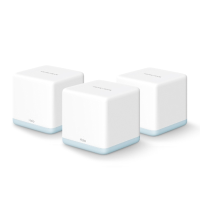 Sistema Wi-Fi 5 Mesh Mercusys Halo H30 Ac1200 Pack X3