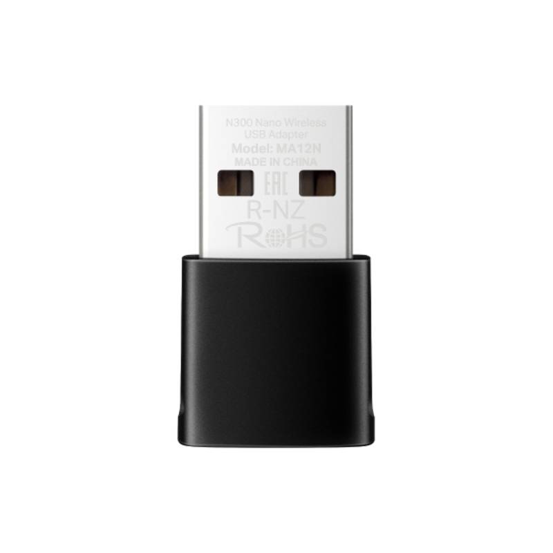 Adaptador Wi-Fi Usb Mercusys Ma12N Nano N300