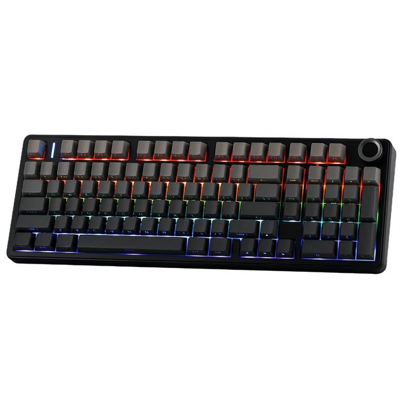 Teclado Mecánico Inalámbrico Aula F99 Pro Star Vector Black Degrade Inglés