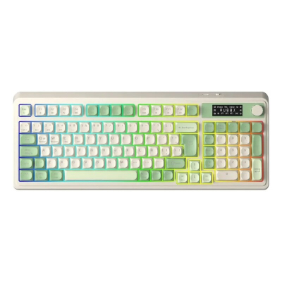 Teclado Inalámbrico Aula S99 Pro Gris Retro Español