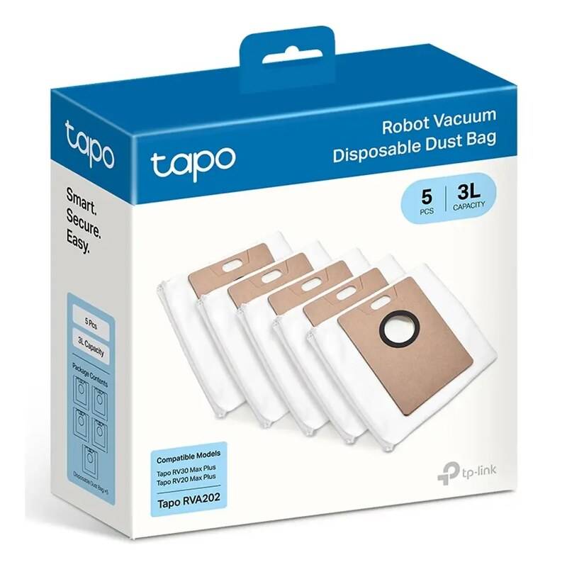 Sacos De Aspirador Tp-Link Tapo Rva202 (Pack X5)