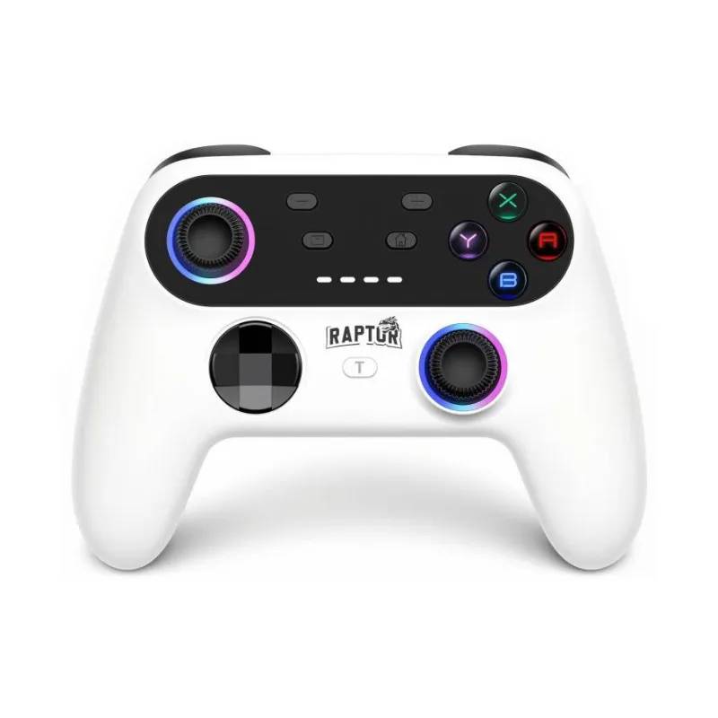 Joystick Inalámbrico Raptor Apex Rgb White Multiplataforma