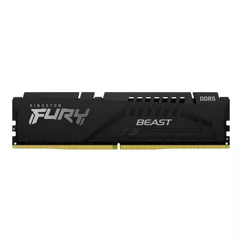 Memoria Ram Kingston Fury Beast 8Gb Ddr5 5600Mhz Cl36 Black