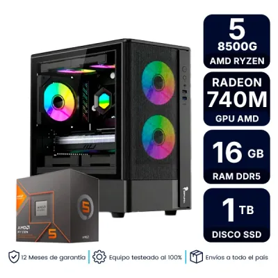 Pc Armada Gamer Amd Ryzen 5 8500G 16Gb Ram Ssd 1Tb