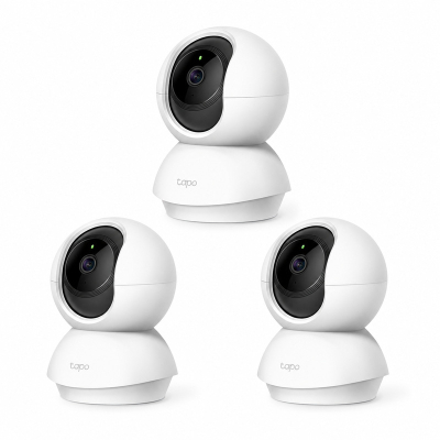 Cámaras De Seguridad Interior Domo Tp-Link Tapo C200 Wi-Fi 1080P (Combo X3)