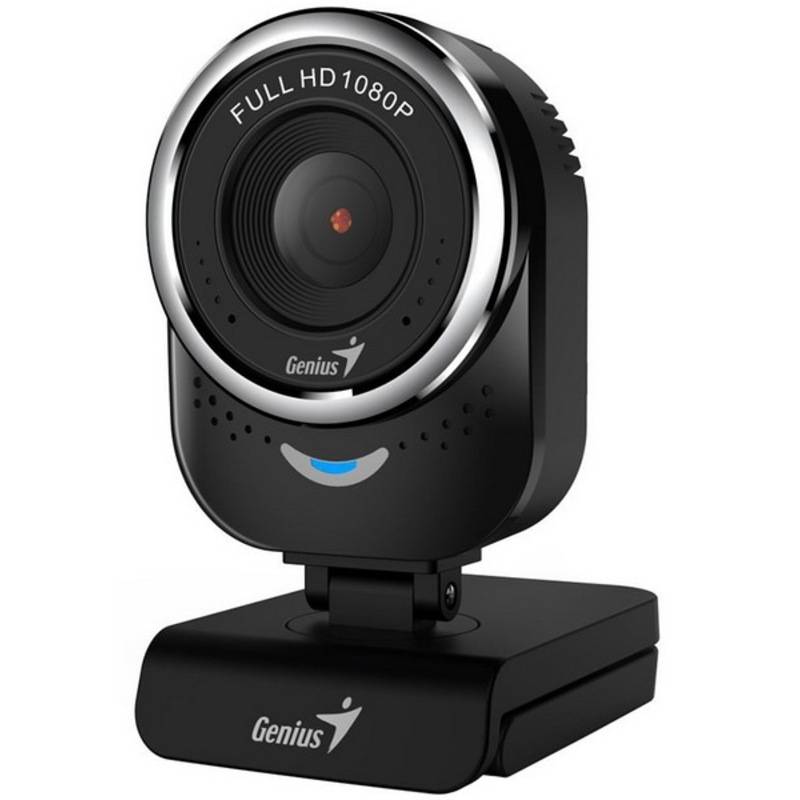 Cámara Web Genius Qcam 6000 V2 Full Hd 1080P Con Micrófono Usb