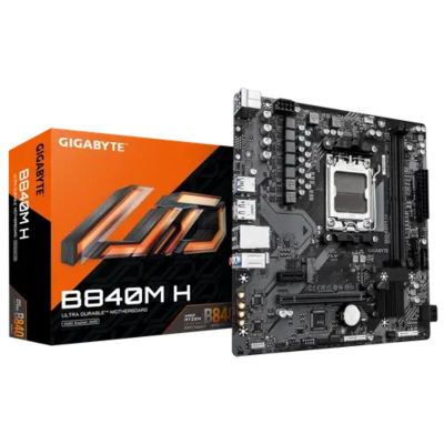 Gigabyte B840M H Ud – Motherboard Micro-Atx Amd Am5 Con Ddr5 Y Pcie 4.0