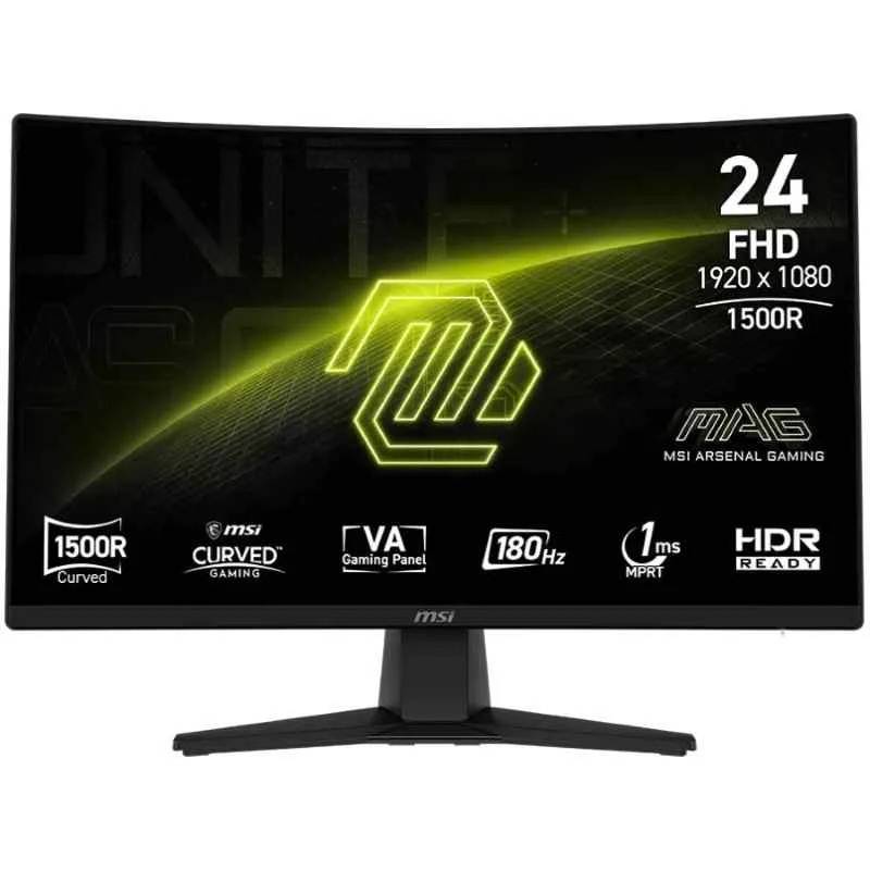 Monitor 24P Msi Mag 242C Curvo Hdmi Va 180Hz