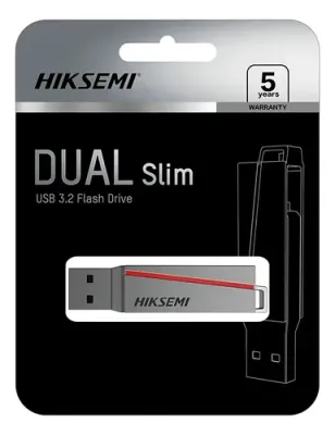 Hiksemi Pendrive 64Gb Dual Slim Usb 3.0/Usb-C