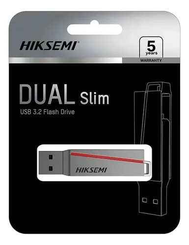Hiksemi Pendrive 64Gb Dual Slim Usb 3.0/Usb-C