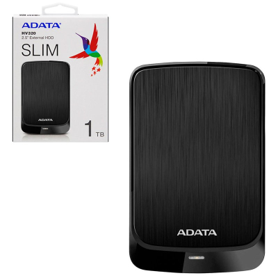Adata Hv320 Disco Rígido Externo Slim 1Tb