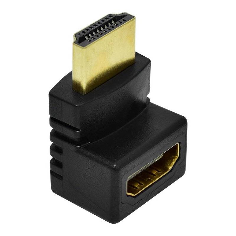 Nisuta Adaptador Hdmi Macho A Hembra 90°