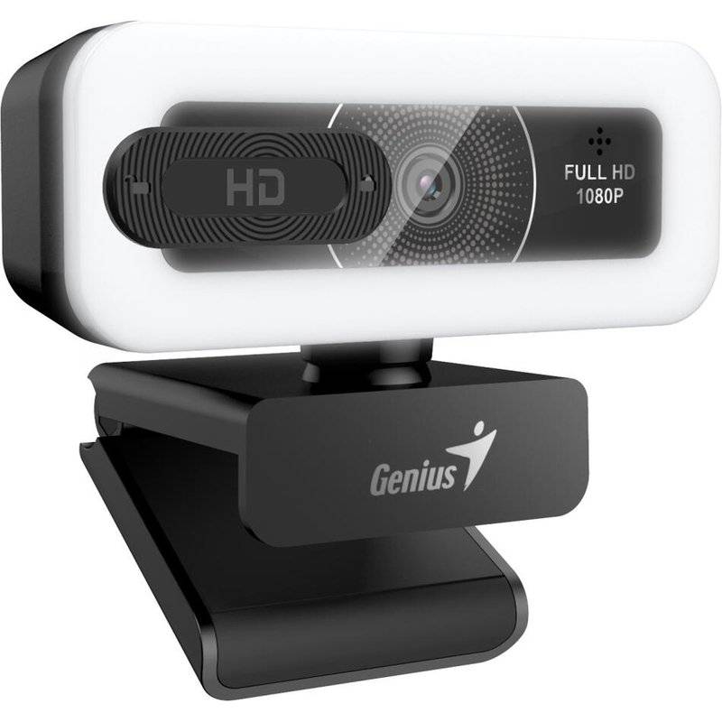 Genius Facecam Light Black - Cámara Web Full Hd