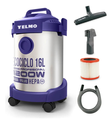 Aspiradora Yelmo 16L 1200W As-3314