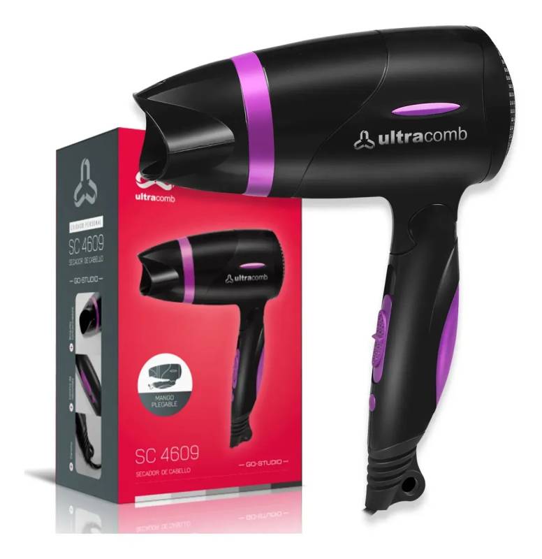 Secador De Cabello Ultracomb 1400W Sc-4609