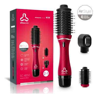 Secador De Cabello Ultracomb 2 En 1 1200W Sc-4650