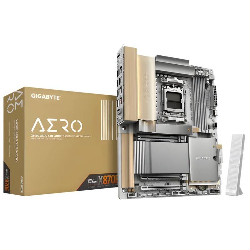 Gigabyte X870E Aero X3D Wood Edition - Socket Am5