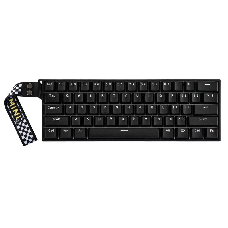 Aula Mini He Max 60% Rgb Magnetic Black - Teclado Mecánico Compacto