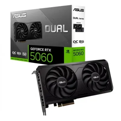 Placa De Video Asus Rtx 5060 8Gb Dual Evo Oc Gddr7