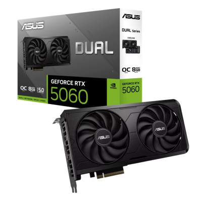 Placa De Video Asus Rtx 5060 8Gb Dual Evo Oc Gddr7