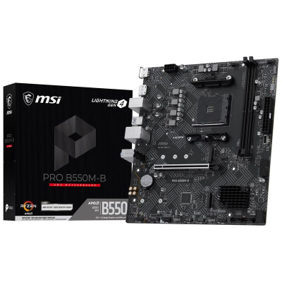 Msi Mother B550M-B Pro Ddr4 Am4