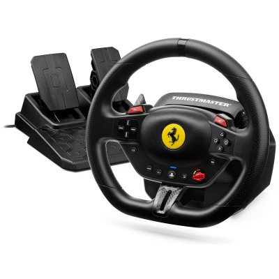 Volante Y Pedalera Thrustmaster Ferrari 296 Gtb T98 Para Pc/Ps4/Ps5