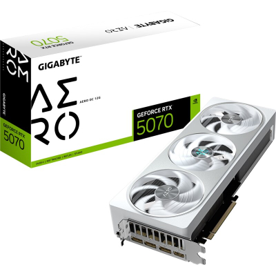 Placa De Video Gigabyte Rtx 5070 Aero Oc 12Gb Gddr7