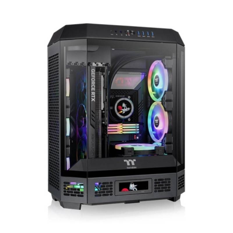Gabinete Gaming Thermaltake 600 Mid Tower Glass Black