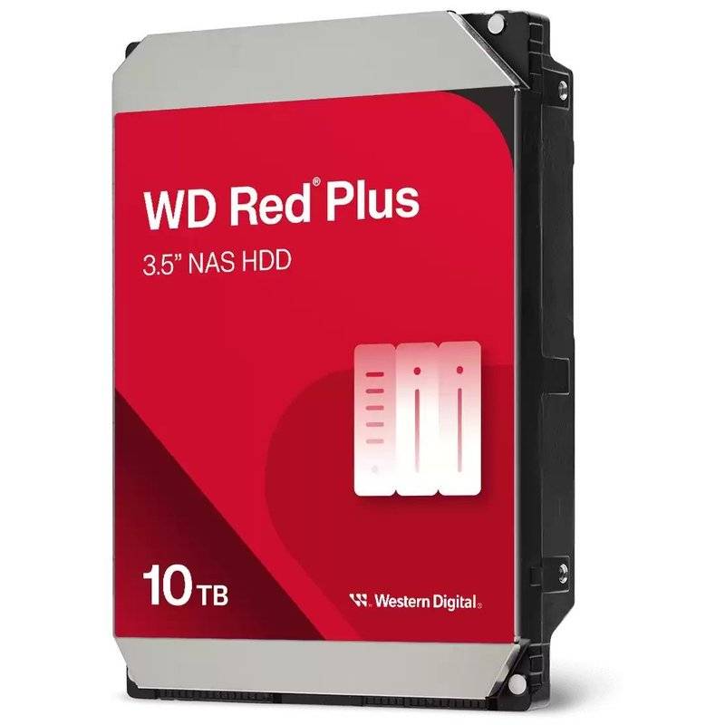 Disco Rígido 10Tb Sata Red Plus Wd Wd100Efgx