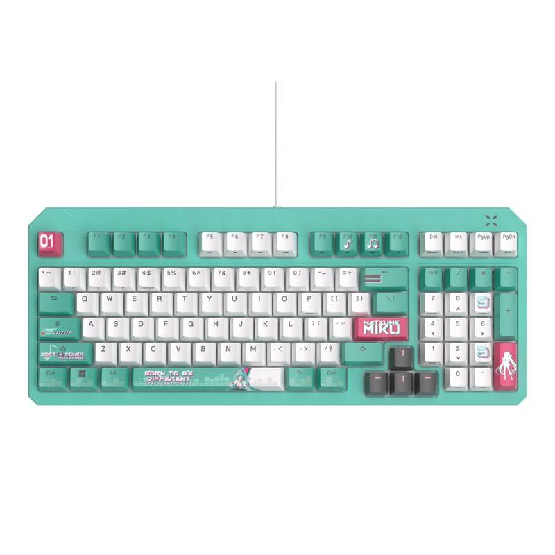Teclado Mecánico Miku Rgb Asus Tuf Gaming K3 Gen Ii