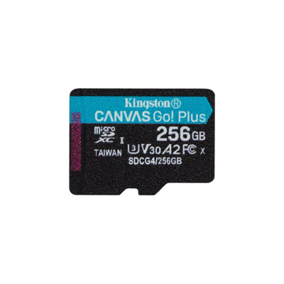 Microsd 256Gb Kingston Canvas Go Plus