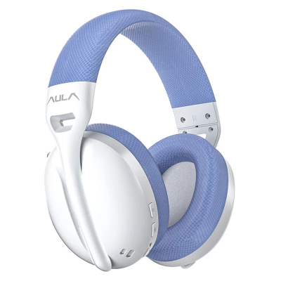 Auricular Inalámbrico Bluetooth Aula S6 White