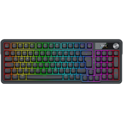 Teclado Inalámbrico Mecánico Gaming Redragon Eisa Lcd Pro K719Rgb-Pro Sp