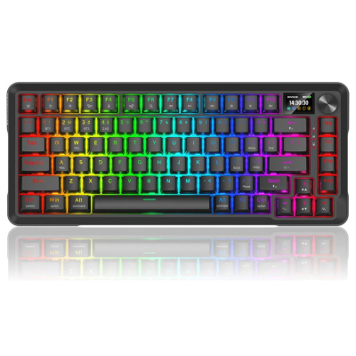 Teclado Mecanico Rgb Redragon Ucal Lcd Pro K724Rgb-Pro
