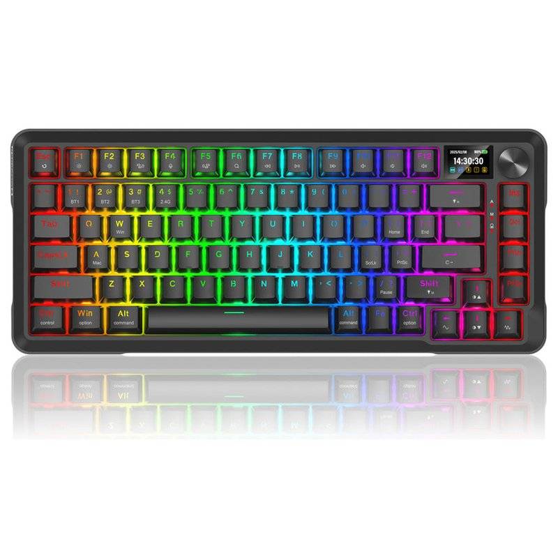 Teclado Mecanico Rgb Redragon Ucal Lcd Pro K724Rgb-Pro
