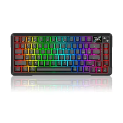 Teclado Mecanico Rgb Redragon Ucal Lcd Pro K724Rgb-Pro
