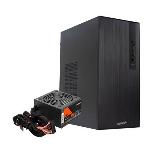 Outlet Gabinete Sentey Kit Tm40 Con Fuente Lnz Fb600-Lx 600W