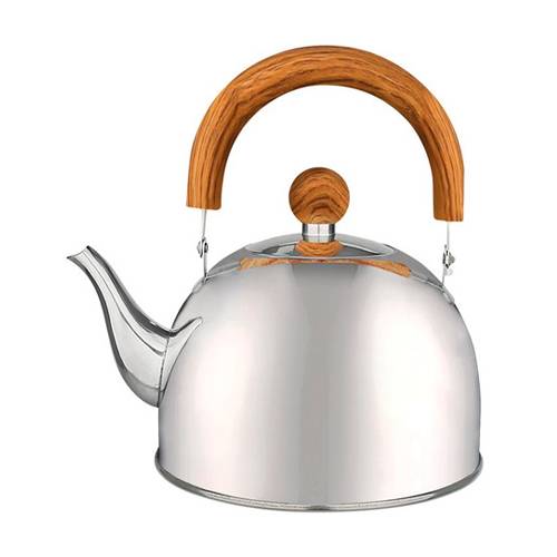 Outlet Pava Matera Hudson Acero Inoxidable 1.5L Símil Madera