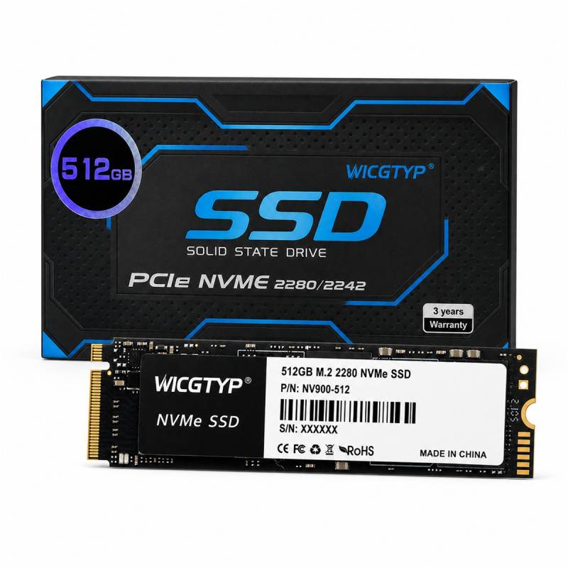 Disco Ssd M.2 Wicgtyp Nv900 512Gb Nvme Pcie 3.0