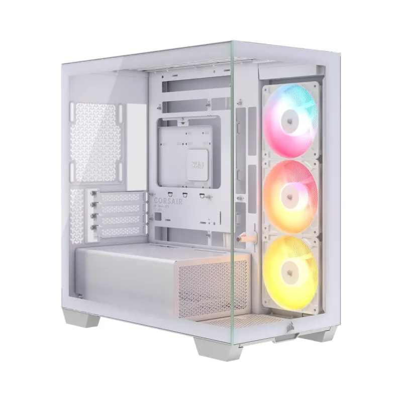 Gabinete Corsair 2800X Rs-R Argb Micro-Atx 3 Fanes Blanco
