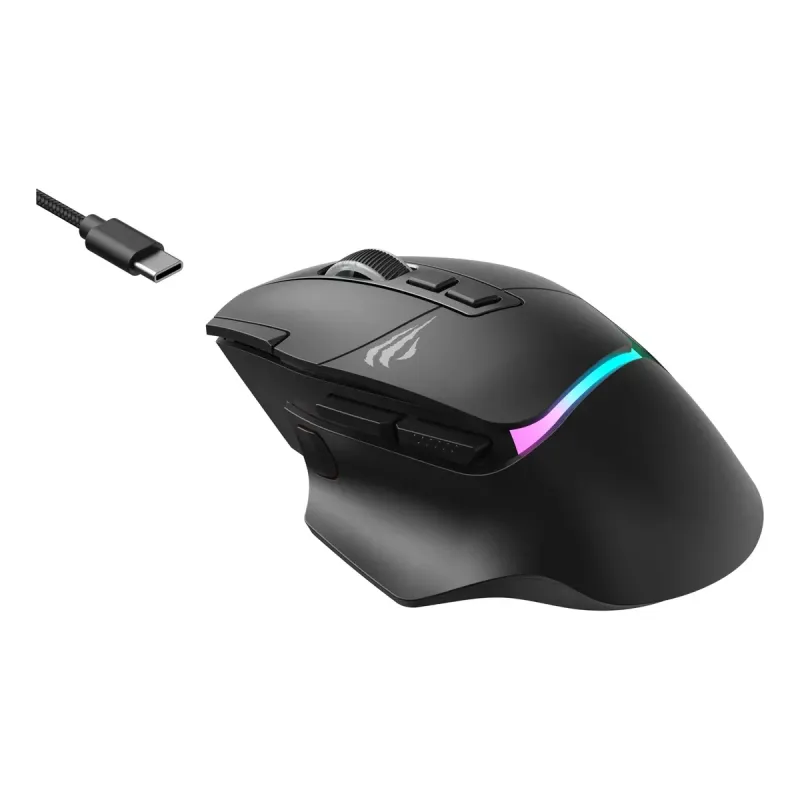 Mouse Havit Gaming Ms967Wb Rgb Black