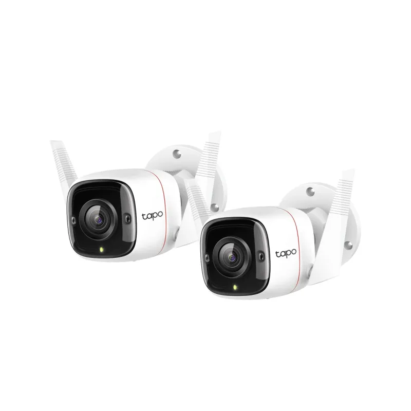 Camara Ip Seguridad Tp-Link Tapo C310 2K Exterior Pack X2